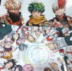 最安値♪ メルカリ便発送‼︎ ヒロアカ　両面ポスター　2枚セット　最強ジャンプ付録