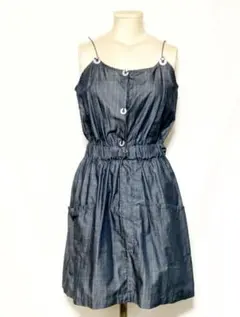 美品 venacava ヴェナカヴァ キャミ デニムワンピース キャミワンピ
