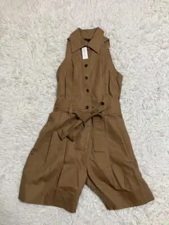 新品未使用タグ付　BANANA REPUBLIC ノースリーブオールインワン 4のサムネイル