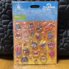 【ラスト1点】香港ディズニー　限定　ズートピア　ボンボンドロップシール