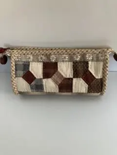 パッチワーク　ポーチ