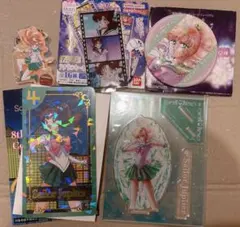 セーラームーン セーラージュピター アクリルスタンド 缶バッジ まとめ売り
