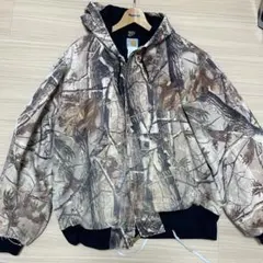 古着　carhartt アクティブジャケット　リアルツリー　169でも着用可