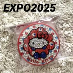 EXPO2025 関西万博 キティ缶 サンリオ キラキラ缶入りラムネ