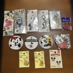 ディズニー　キーホルダー＆缶バッジ