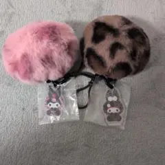 サンリオキャラクターズ ギャルらび　ファーチャーム クロミ マイメロディ