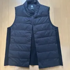 DESCENTE ブラック ダウンベスト