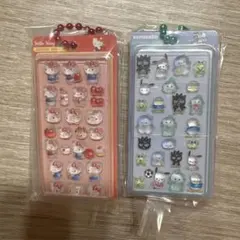 ボンボンドロップミニチュアチャーム サンリオ 2種セット