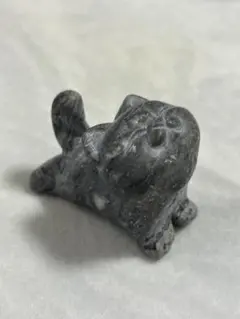 陶芸作家 石塚ようこ作 右手上げ仰向け招き猫 猫の置物 - メルカリ