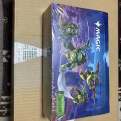 MTG ミュータントタートルズ　日本語版　プレイブースター未開封シュリンク付き MTG マジック：ザ・ギャザリング ミュータント タートルズ プレイ