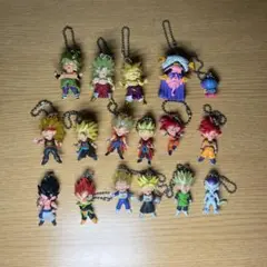 ドラゴンボール キーチェーンフィギュアセット 全17体