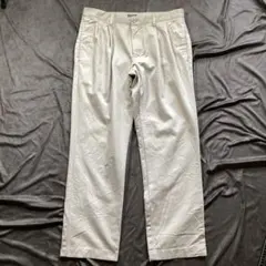 VAN HEUSEN チノパン コットン100% ベージュ ワークパンツ 古着