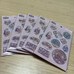 ヤングオイスター ウォーターシール シール ディズニー 5枚