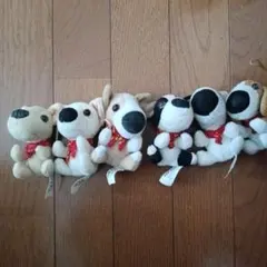 値下げしました！マクドナルド犬のぬいぐるみ 6体セット