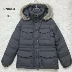 UNIQLO ユニクロ ダウンジャケット XL ブラック オールドユニクロ