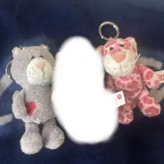 NICI ぬいぐるみキーホルダー 3点セット