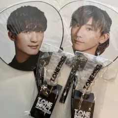 SixTONES スト　ジェシー・京本大我うちわとペンライト2本