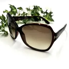 【美品】TOMFORD TF229 Nicola サングラス べっ甲 ブラウンのサムネイル