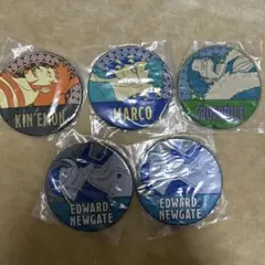 ワンピース　一番くじ　悪魔を宿す者達　コースター　5枚セット
