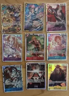【ワンピースカード】9枚セット　コビー SEC サボ SEC 等