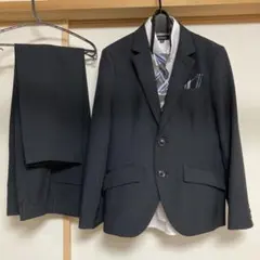 スーツ 男の子　ネイビー　140cm