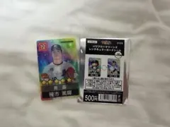 千葉ロッテマリーンズ 種市篤暉　パワプロ レンチキュラー カードシール