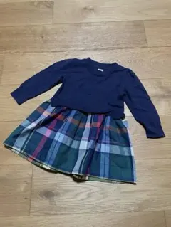 baby GAP チェック柄ワンピース 18-24ヶ月