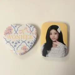 ILLIT エニマイくじ D賞 缶バッジ WONHEE
