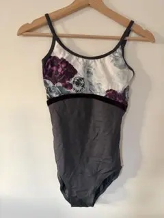 Stina 花柄 レオタード ネイビーメッシュ切替 120-130cm - メルカリ