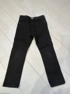 ZARA 黒 スリムフィットデニムパンツ 4-5歳 (110cm)