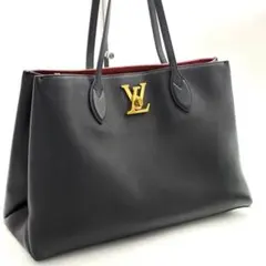 【最高級美品】ルイヴィトン ロックミーショッパー トートバッグ ブラック
