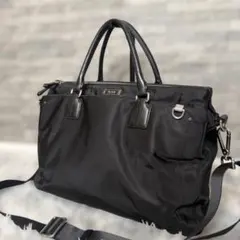 【完売品】TUMI VOYAGEUR シェリル ビジネストート PC収納可 黒のサムネイル