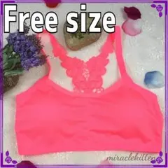 スポーツブラ　ピンク　ヨガ　フィットネス　ランニング