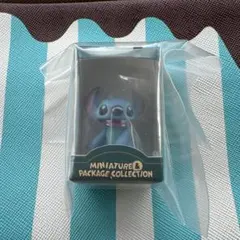 新品　スティッチ ミニチュア＆パッケージコレクション
