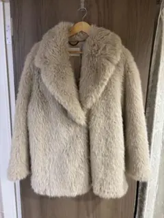 【値下げ】BANANA REPUBLIC ファーコート