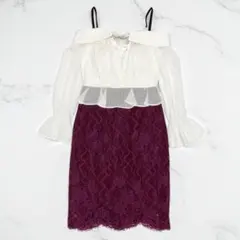 ROBE de FLEURS ローブドフルール キャバドレス DE1802 S