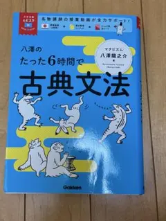 八澤のたった6時間で古典文法