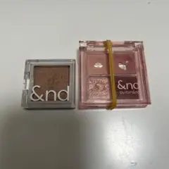 ロムアンド　アイシャドウパレット 2個セット