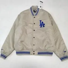 新品NEW ERA/ニューエラ ナイロン バーシティージャケット ドジャース