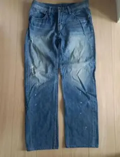 LOWRYS FARM　ダメージジーンズ　Mサイズ