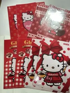 ハローキティ クリアファイル 4種8枚セット