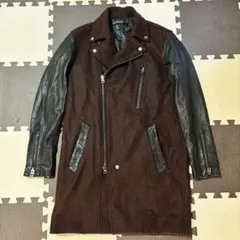 美品】glamb/グラム ラムレザーライダースジャケット スタジャン M 