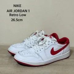 NIKE AIR JORDAN 1 Retro Low 26.5cm レッド