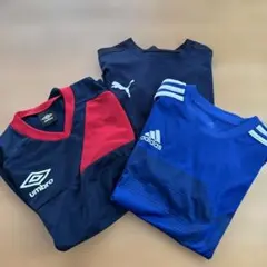 adidas PUMA umbro サッカーシャツ　160〜165