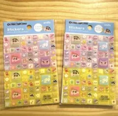クレヨンしんちゃん ステッカー 2セット