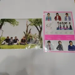 新品未開封未使用品　NEWSクリアファイル＋シール