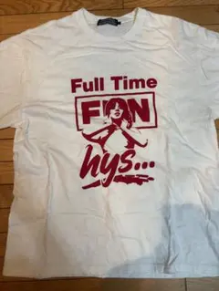 完売品 ヒステリックグラマーFULL TIME FUN Tシャツ 両面プリント 