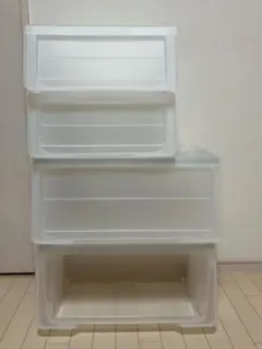 イオン ホームコーディ クローゼットケース 浅型 39×53×23 16個セット