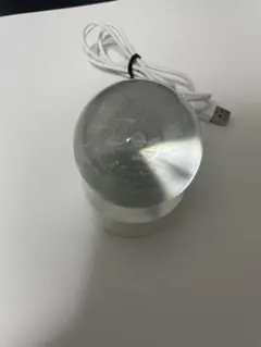 銀河デザイン クリスタルボール LEDライト USB給電