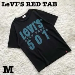 【希少】リーバイス　ロゴ Tシャツ　ＳＴＡＹ ＴＲＵＥ ５０１　００ｓ　黒色　Ｍのサムネイル